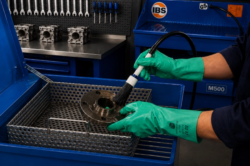 Handschoenen en tapkranen voor veilig werken