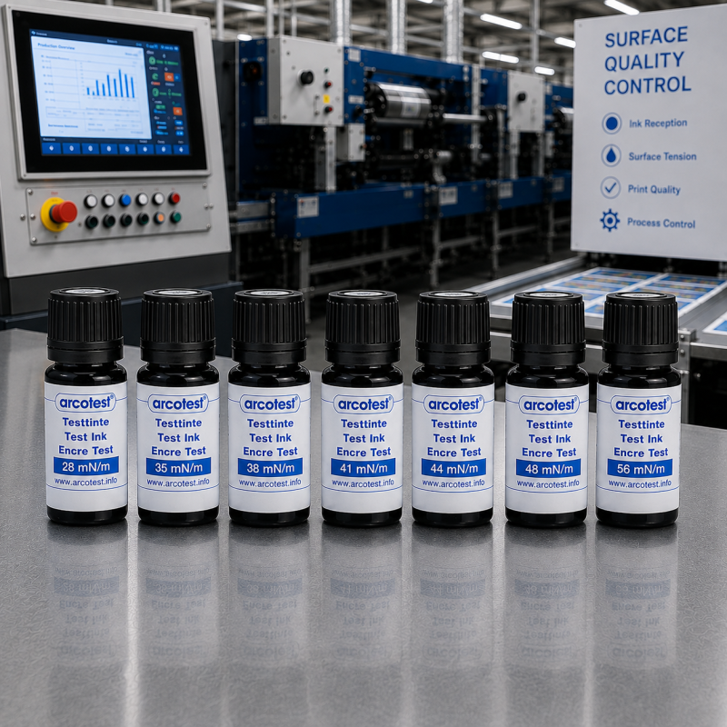 Testinkt Flesjes BLUE - SET A