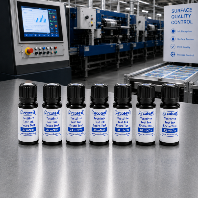 Testinkt Flesjes BLUE - SET C