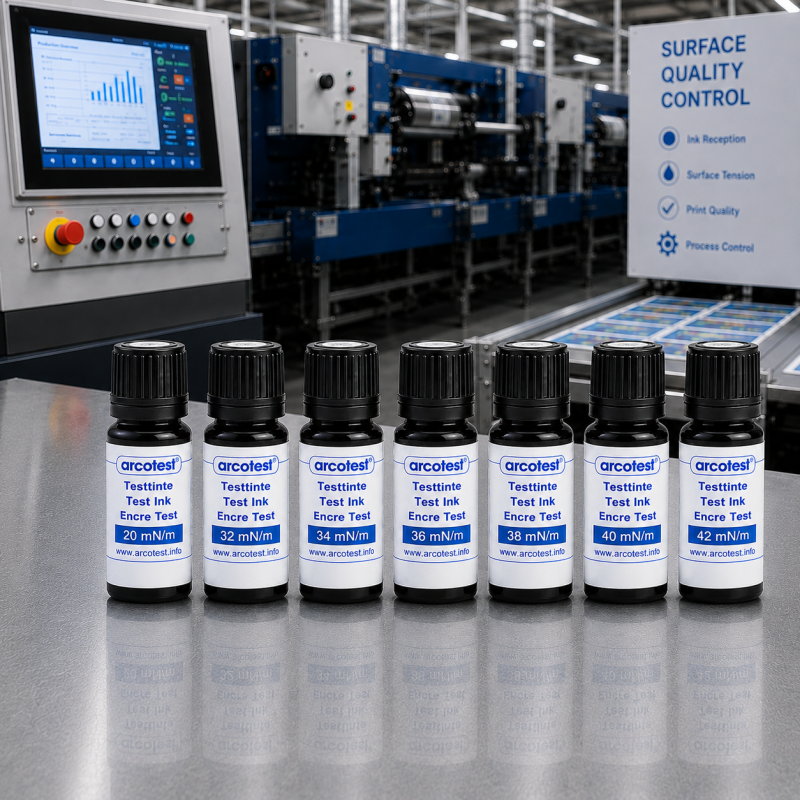 Testinkt Flesjes BLUE - OPEN Set