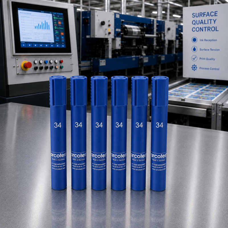 Testinkt Stiften BLUE - OPEN 6