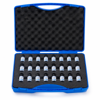 Opbergkoffer BLUE testinkt flesjes
