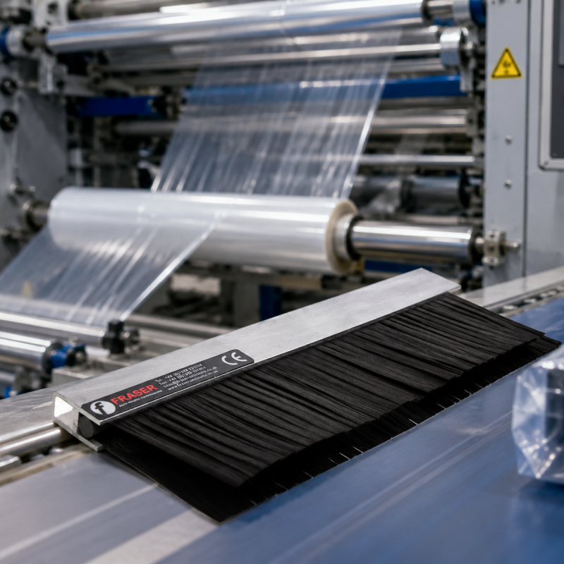 Statisch Ontladende Nylon Borstels, model 101